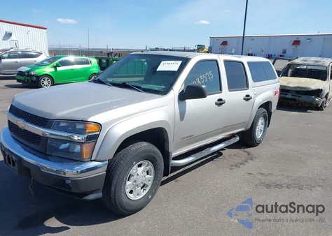2005 Chevrolet Colorado Ls from USA, damaged, VIN 1GCDT136758285481